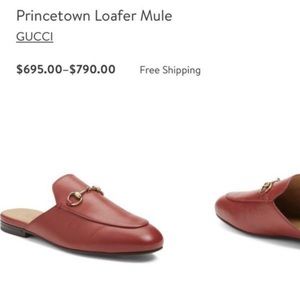 Gucci Princetown loafer mules